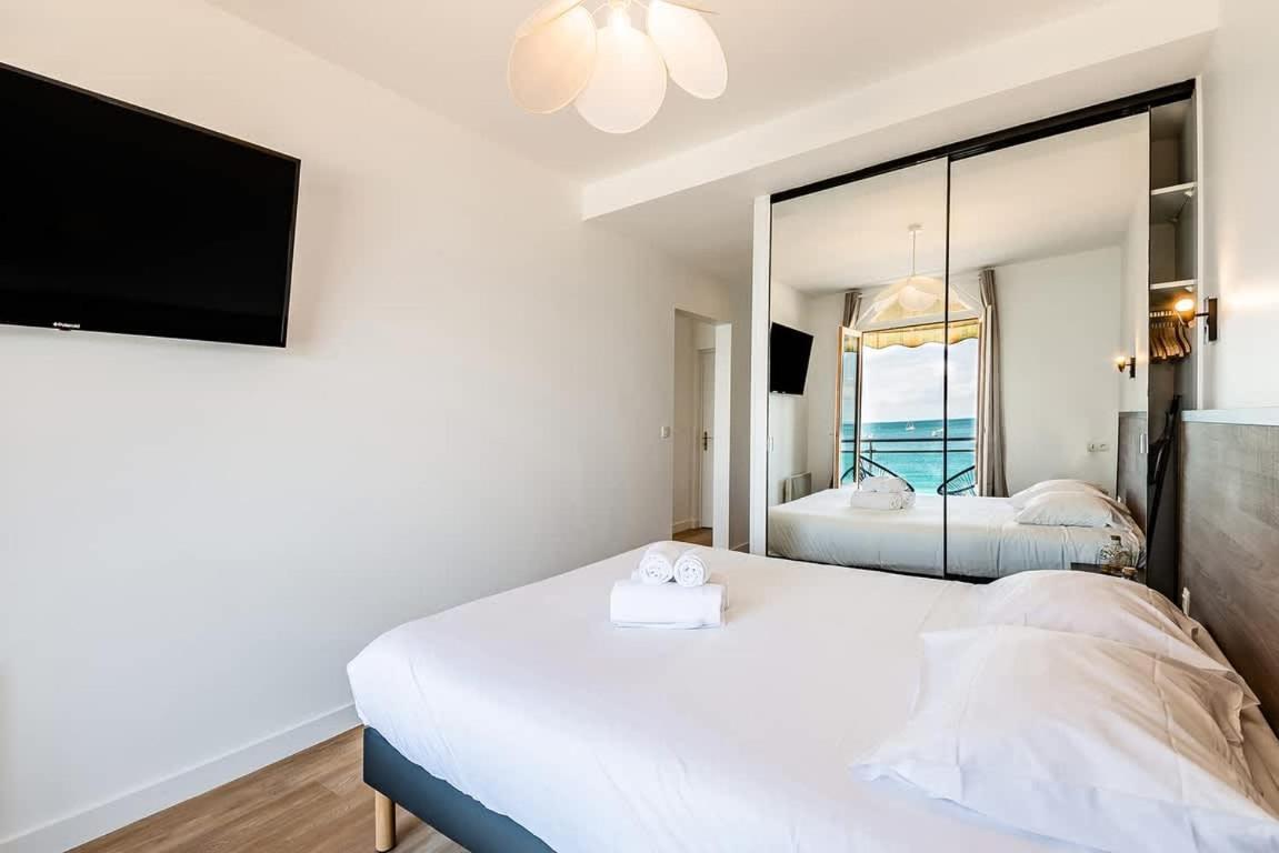 Les Pieds Dans L'Eau - Appartment 2 - Vue Mer Cancale Extérieur photo